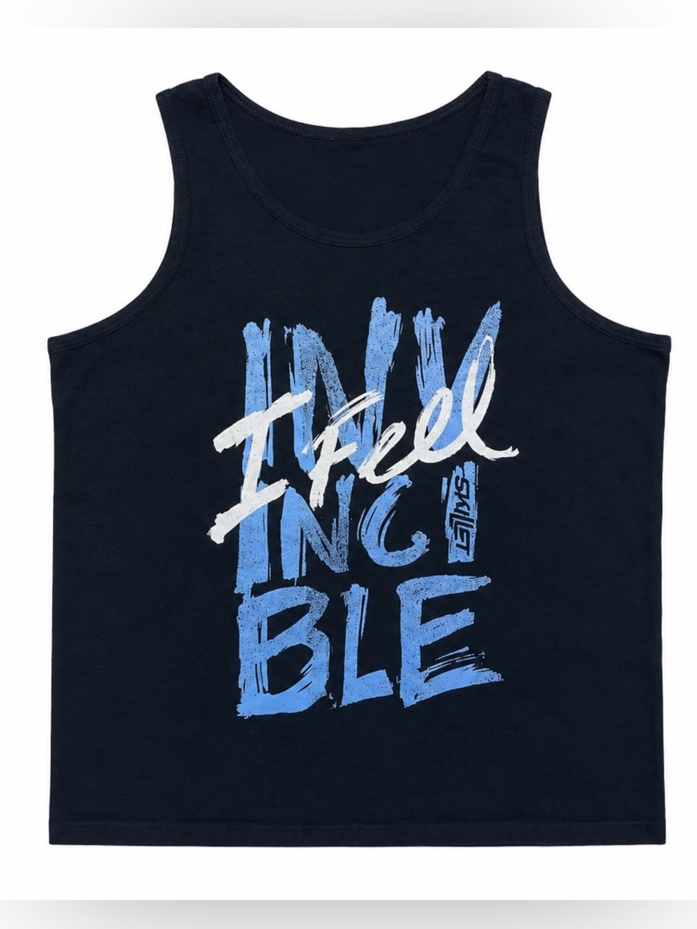 Skillet Band Tank Top Shirt ‘I Feel Invincible’ XXL Navy/White
